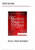 Test Bank - for Lewis's Medical-Surgical Nursing 11th Edition by Mariann M. Harding,  All Chapters 1-68 |  Complete Guide A+