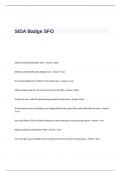 SIDA Badge SFO Exam Questions and Answers