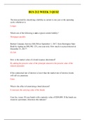 BUS 212 WEEK 3 QUIZ / BUS212 WEEK 3 QUIZ: GRADED A | 100% CORRECT |UNIVERSITY OF PHOENIX