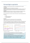 Inleiding in gerontologie en geriatrie samenvatting