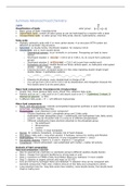 Summary Advanced Food Chemistry - Lipids part 