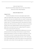 Copy of CLC Mission and Vision Statements Analysis and Company Overview     Analysis and Company Overview  Megan Smith, Lakrystal Williams, Meghan Smith, Jacob Vincent, Christine Holbrook  Grand Canyon University: Strategic Management  Analysis and Compan