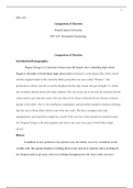 Comparison of TheoristsPSY 255.docx   PSY-255  Comparison of Theorists  Grand Canyon University  PSY-255: Personality Psychology  Comparison of Theorists  Introduction/Demographics   Regina George is a Caucasian sixteen-year-old female who is attending hi