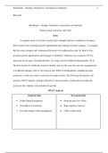 Bus  485 Benchmark   Strategic Alternatives Assessment on Starbucks 1.docx   BUS-485  Benchmark - Strategic Alternatives Assessment on Starbucks   Grand Canyon University: BUS-485  Intro  A company needs to be able to analyze their strengths and their wea