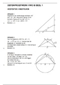 VWO Wiskunde B | H4 MEETKUNDE Oefentoets met Uitwerkingen