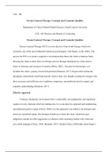 Topic 3 Person Centered Therapy.docx   CNL: 500  Person-Centered Therapy: Concepts and Counselor Qualities  Department of Clinical Mental Health Sciences, Grand Canyon University  CNL: 500 Theories and Models of Counseling  Person-Centered Therapy: Concep