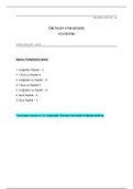 Lernmaterial für Statistik I und Übungen   Quizze