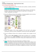 NUR 2063 / NUR2063: Essentials of Pathophysiology Exam  (Latest 2024 / 2025) Rasmussen