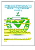 QME EXAM NEWEST 2024-2025 ACTUAL  EXAM COMPLETE 110 QUESTIONS AND  CORRECT VERIFIED ANSWERS  GRADED A