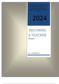 BECOMING A TEACHER (BTE2601)