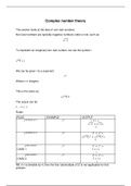 IEB AP Math: Complex number Theorem