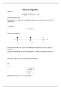 IEB AP Math:Rational Inequalities