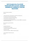 A&P Straighterline Final EXAM  QUESTIONS WITH ACTUAL CORRECT  ANSWERS OF CURRENTLY TESTING  SOLUTIONS