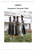 COM2603 Assignment 1 (COMPLETE ANSWERS) Semester 2 2024