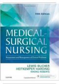 Professional Nursing Practice Lewis: Medical-Surgical Nursing, 10th Edition TESTBANK