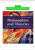 TEST BANK Philosophies and Theories for Advanced Nursing Practice 4th Edition by Butts & Rich, All Chapters 1-26 Chapters Covered, Verified Latest Newest 2025 Edition ISBN 9781284228823 Pdf