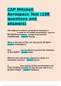 CAP Mitchell Aerospace Test (198 questions and answers)