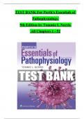 TEST BANK For Porth's Essentials of Pathophysiology, 5th Edition by Tommie L Norris, Verified Chapters 1 - 52, Complete Newest Version