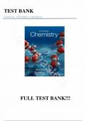 Test Bank - for Chemistry, 11th Edition  by Raymond Chang, All Chapters | Complete Guide A+