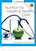 Nutrition for Health and Health Care 8th Edition By DeBruyne TEST BANK