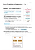 Gene Regulation in Eukaryotes