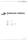 M15 Onderzoek: Ideation - Creative Business - Portfolio CIJFER: 9.3