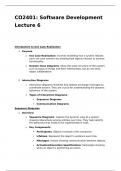 CO2401 Software Development Lecture 6 Notes