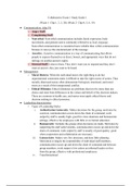 Chamberlain College of Nursing - NR 442 Exam 1 Test Matrix (Latest 2021) 100% Correct Study Guide, Download to Score A