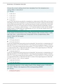 Exam (elaborations) Biochemistry C 785 Readiness  (Biochemistry C 785 Readiness ) 