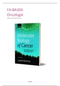 FA-BA304 Oncologie, Samenvatting van het leerboek: Molecular Biology of Cancer