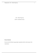 GEN 103 Paper.docx    CEO  €“ Worker Wage Gap  GEN103:  Information Literacy  Research Question:   How does the CEO-Worker wage gap impact corporations and the overall economy of the United States?  Thesis Statement:  While some CEOs may be instrumental t