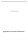 Week 4 Journal .docx    Reflection in Action Journal   ECD 405: Assessments and Intervention   Discuss how the information you have learned in this course connects to what you have learned in other courses.  This class has been so beneficial for me. It ta