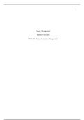 week 2 assidment.docx    Week 2 Assignment  Ashford University  BUS 303: Human Resources Management     Week 2 Assignment  According to Youssef (2015), a job description is a living document that outlines characteristics of the position to be performed in