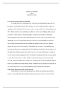 assessment3  fp2000    Freedom and Authority  Ethics  Capella University   Government Relation With the Individual   Now more than ever it is detrimental for us to assess the relationship we have with our government and the ethical basis for their existen