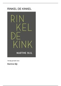 boekverslag rinkel de kink door Martine Bijl