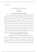 nhsfpx4050  assessment2 1.docx  NHS-FPX 4050  Ethical and Policy Factors in Care Coordination  Capella University  NHS-FPX 4050  Ethical and Policy Factors in Care Coordination     Nurses use ethics in daily practice to advocate for our patients and their