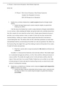 HUM 100 8 3 Short Answer Responses About Human Expression Submission .docx  HUM 100  8-3 Project 2: Short Answer Responses About Human Expression   Southern New Hampshire University  HUM 100 Perspectives in Humanities  I.Explain why you believe humans hav