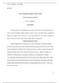 Unit 5 Assignment 1  First Draft .docx  BUS4802  Team Development Summary: Shared Vision  Change Management BUS4802  Unit 5 Assignment 1  Introduction  This class has been an incredible journey so far. I have learned so much from my peers as well as from 