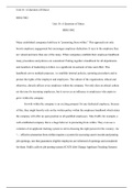 u10a1  A Question of Ethics   .docx  HRM 5002  Unit 10: A Question of Ethics  HRM 5002  Many established companies hold true to  €œpromoting from within.   This approach not only boosts employee engagement but encourages employee dedication. It says to th