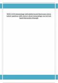 MICR 3230 immunology both midterm and final exam (every tested questions with answer about immunology course) test bank University of Guelph