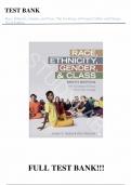 Test Bank - for Race, Ethnicity, Gender, and Class The Sociology of Group Conflict and Change Ninth Edition by Joseph F. Healey, Andi Stepnick, All Chapters | Complete Guide A+