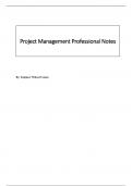 PMP Study Guide, Essential Notes and Key Concepts