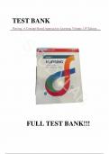 Test Bank - for Nursing A Concept-Based Approach to Learning, Volume 1  4th Edition by Pearson Education, All Chapters | Complete Guide A+ 