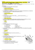 K101 / K102 Final Exam 4 Study Guide, Fall 2014.