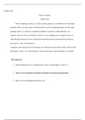 CPMGT Week 5.docx  CPMGT/300  Project Closeout CPMGT/300  When completing a project, we often do these projects in a collaboration or third-party planning. There  are many steps to be followed and  risk to be taken precaution of. More than  anything, ther