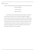 Comp 1 Part 2 Economic Concentration Evaluation.docx    Digital Economics 535  Economic Concentration Evaluation: Texas and Louisiana Gulf Coast Crude Oil and Natural Gas  Production and Refining   University of Phoenix  Digital Economics 535  In the Unit