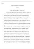 CJS221 .doc  CJS/221  Cultural Diversity and Race in Criminal Justice  CJS/221  Cultural Diversity and Race in Criminal Justice  The notion of race seems to permeate almost every facet of American life. Certainly, one of the more highly charged aspects of