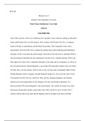 BUS 206 Module Seven Assignment.docx  BUS 206   Business Law I   Southern New Hampshire University  Final Project Submission: Case Study   Analyses  Case Study One  Chris, Matt, and Ian, who live in California, have decided to start a business selling an 