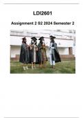 LDI2601 Assignment 2 (COMPLETE ANSWERS) Semester 2 2024