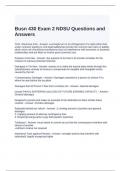 NDSU Exam Bundle